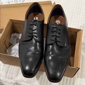 Steve Madden Men’s Black Leather shoes